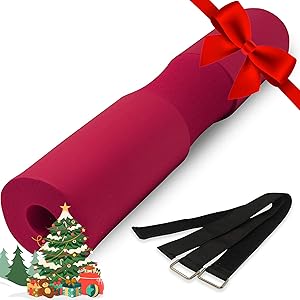 Barbell Cushion Pad for Squats, Lunges, and Hip Thrusts ~ Foam Sponge Pad ~ Relief for Stress Points