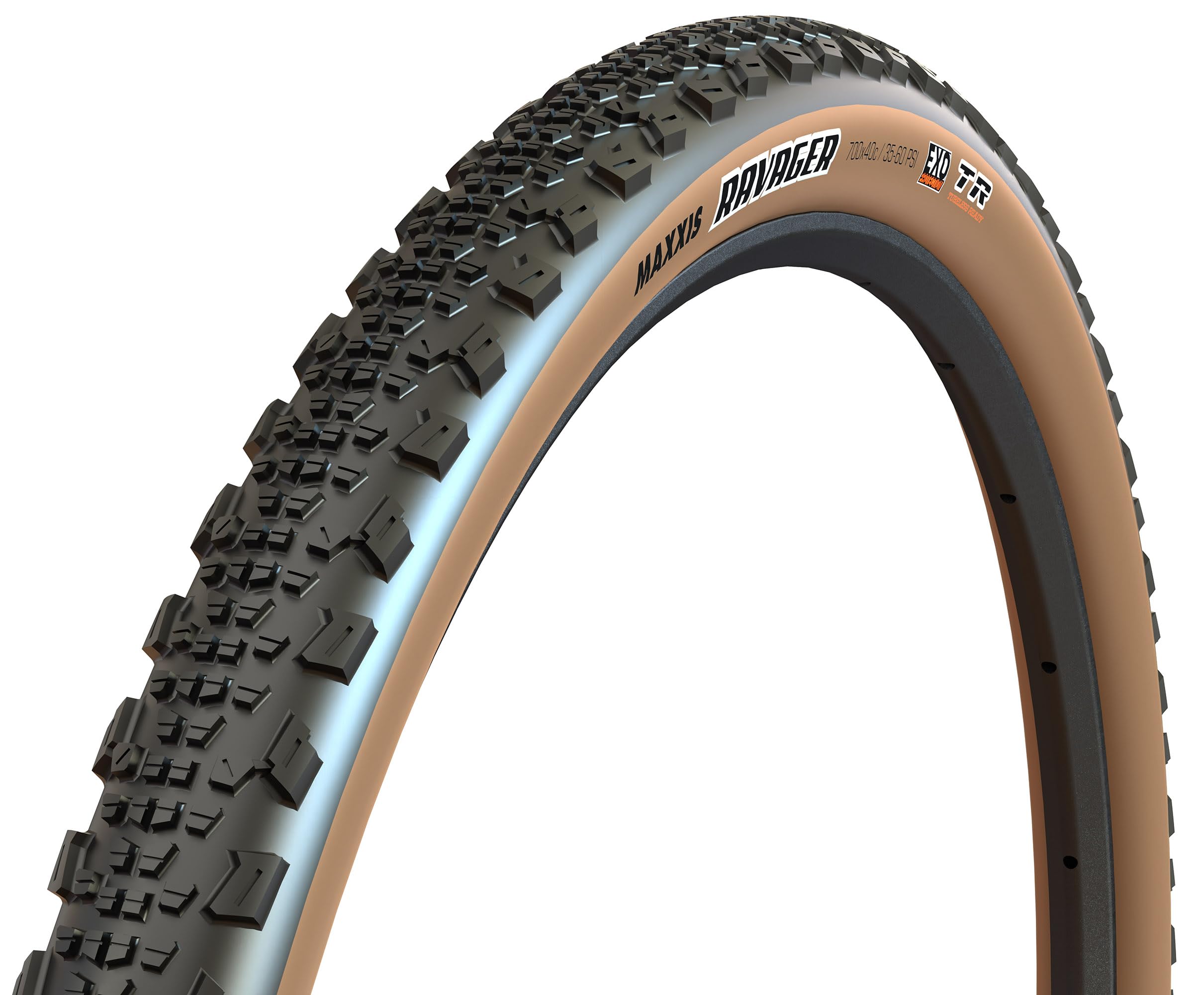 Maxxis TYRE MaxGRV Ravager 700x40 DC EXO TAN