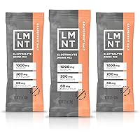 LMNT Zero Sugar Electrolytes - Grapefruit Salt | Drink Mix | 30 Count