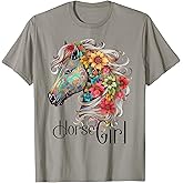 Horse Girl - Just A Girl Who Loves Horses, Horseback Riding T-Shirt