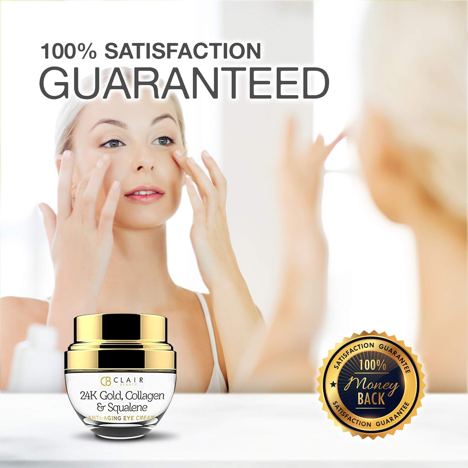 24k gold collagen & squalane eye serum