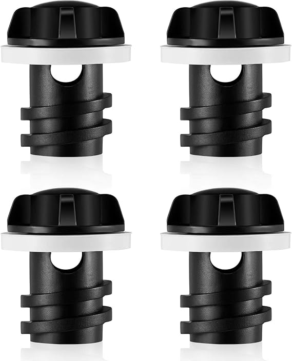 Outus 4 Pieces Cooler Drain Plugs Compatible with Cooler Accessories for Treeline Cooler Drain