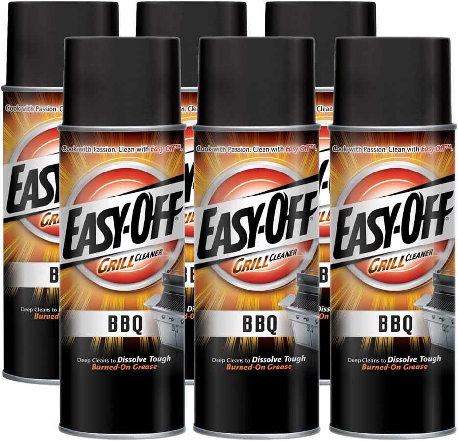 Easy-Off 0-62338-87981-9 BBQ Grill Cleaner, 58 oz., 0.91 lb. (Pack of 4)