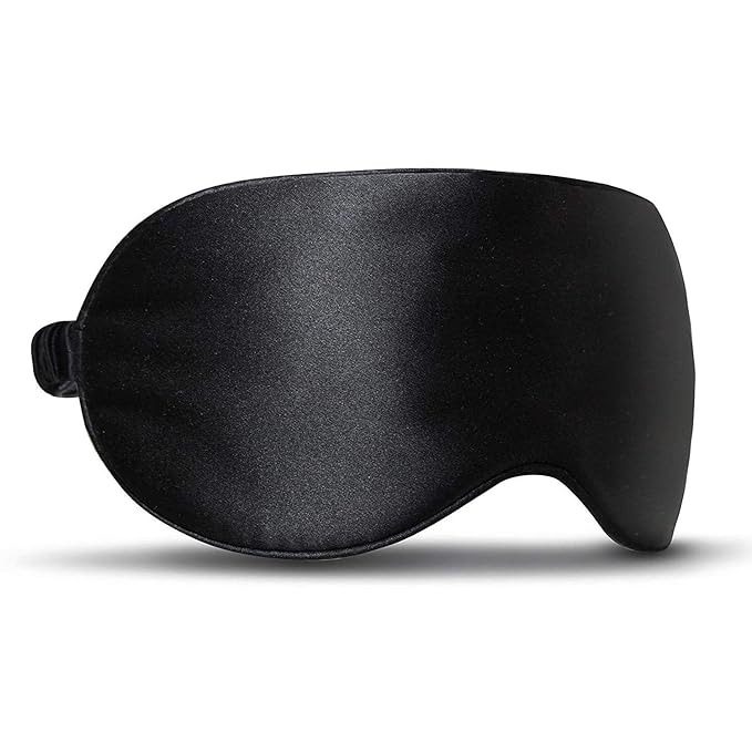 100 Natural Silk Sleep Mask, and Pure Silk Soft Eye mask for Sleeping