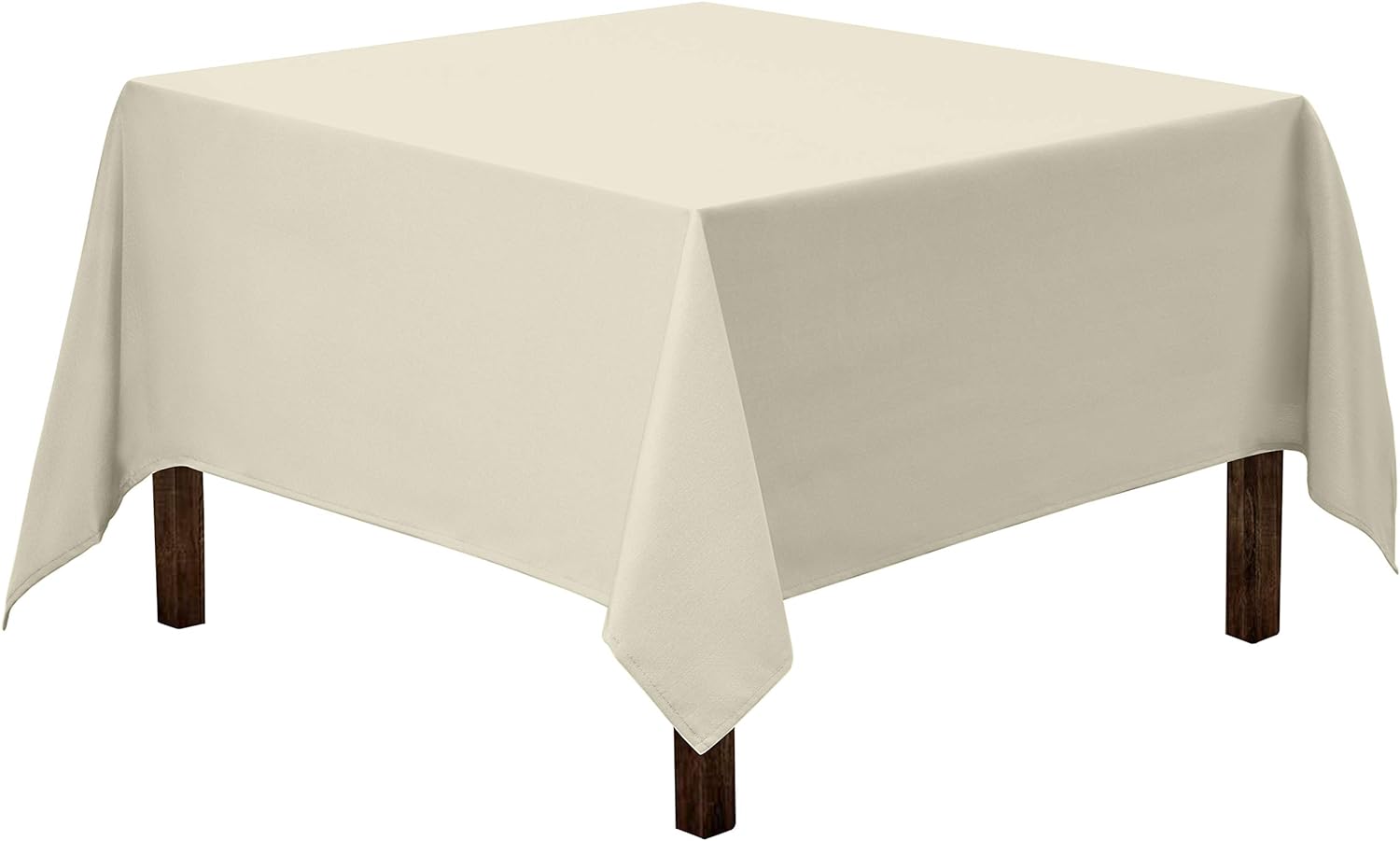 Best linen table cloth ivory