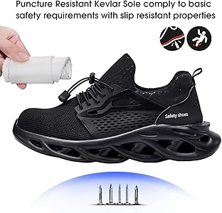 comfortable safety toe shoes