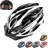 RaMokey Cycle Helmet Lightweight Adjustable 58-62cm White 18 Vents view 2
