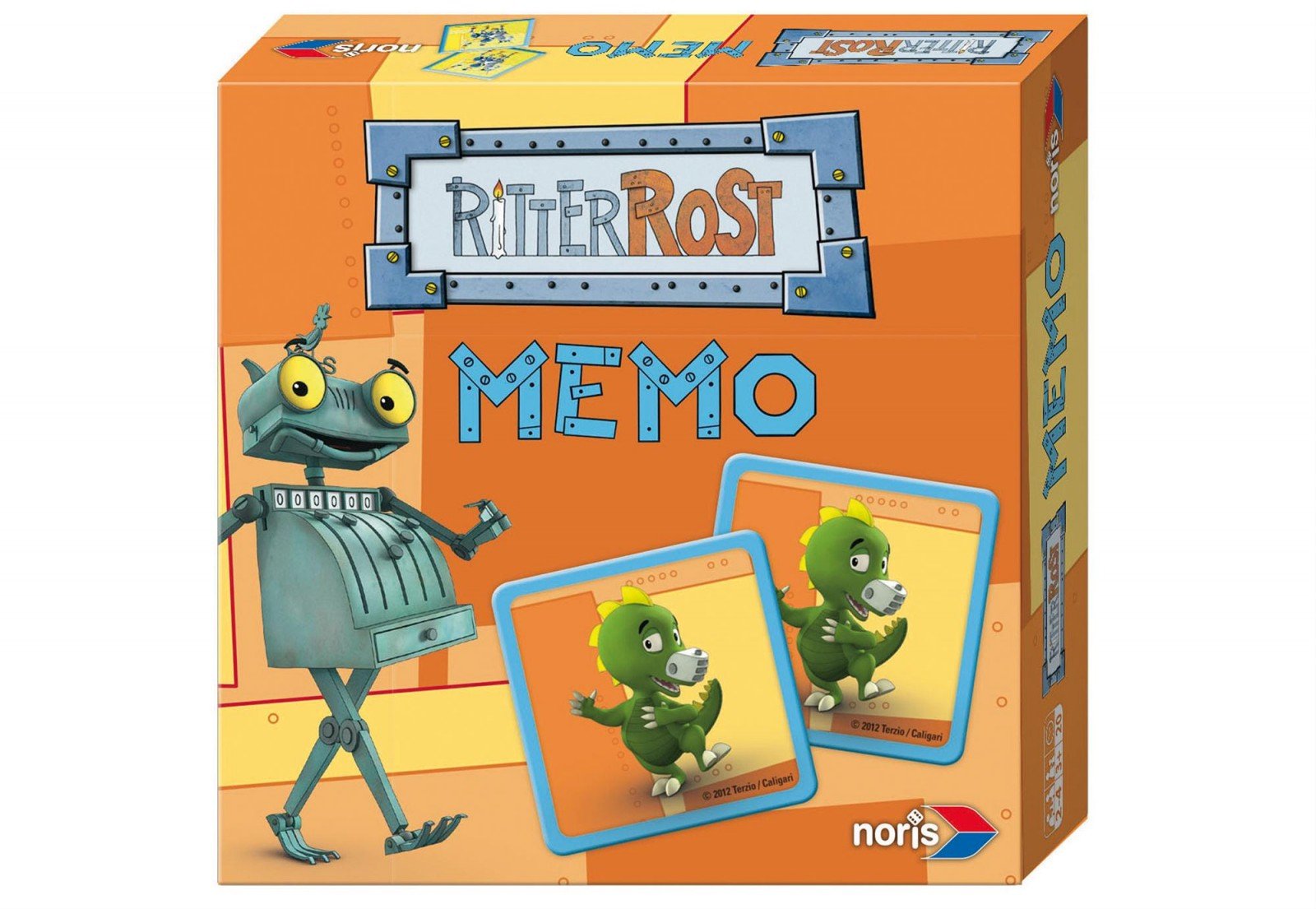 noris 606011076 Ritter Rost Memo, Children's Game