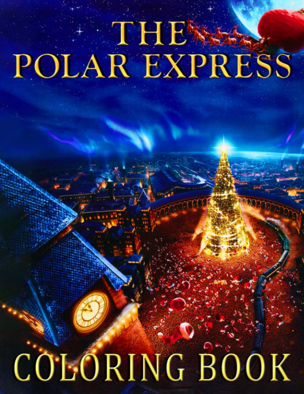 The Polar Express Coloring Book Perfect Gift Coloring Books For Adult And Kid Amazon Co Uk Johnston Barnaby 9798691000287 Books