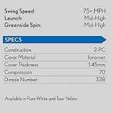 Srixon AD333 11 High-Performance Distance Golf Balls White view 7