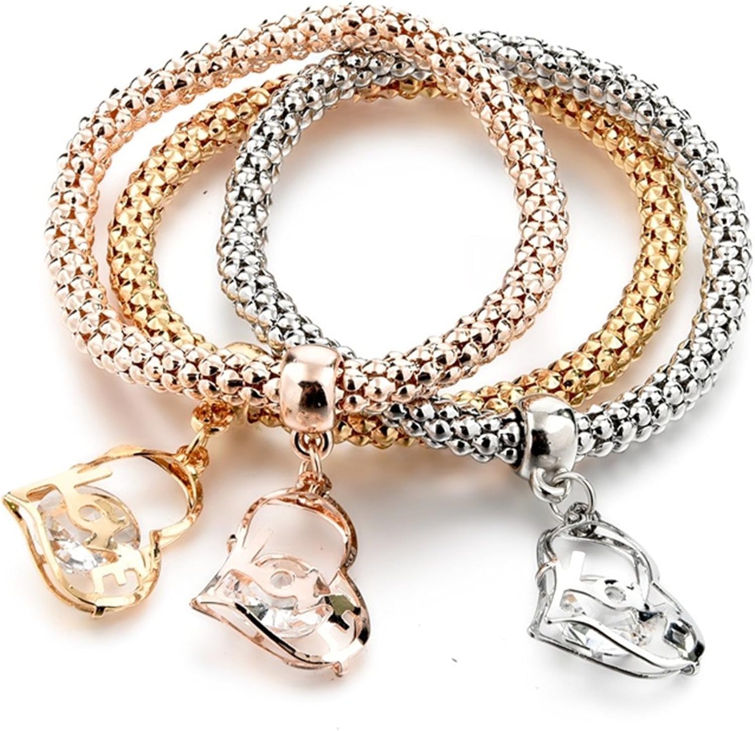 Rainlife Color Popcorn Chain Women SBR160104 SBR160349GD Amazon.co.uk