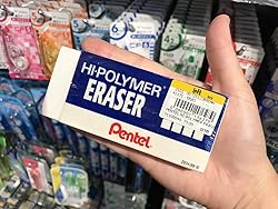 Pentel Hi-Polymer Block Eraser, Super XL