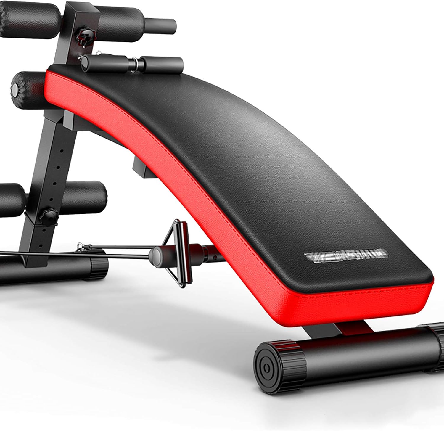 Nileco Adjustable Situp Workout Bench,Foldable Soft Weight Bench