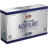 American Razor Blades by The Shave Factory - Super Sharp Double Edge Razor Blades, Japanese Steel, New Value Pack (200)