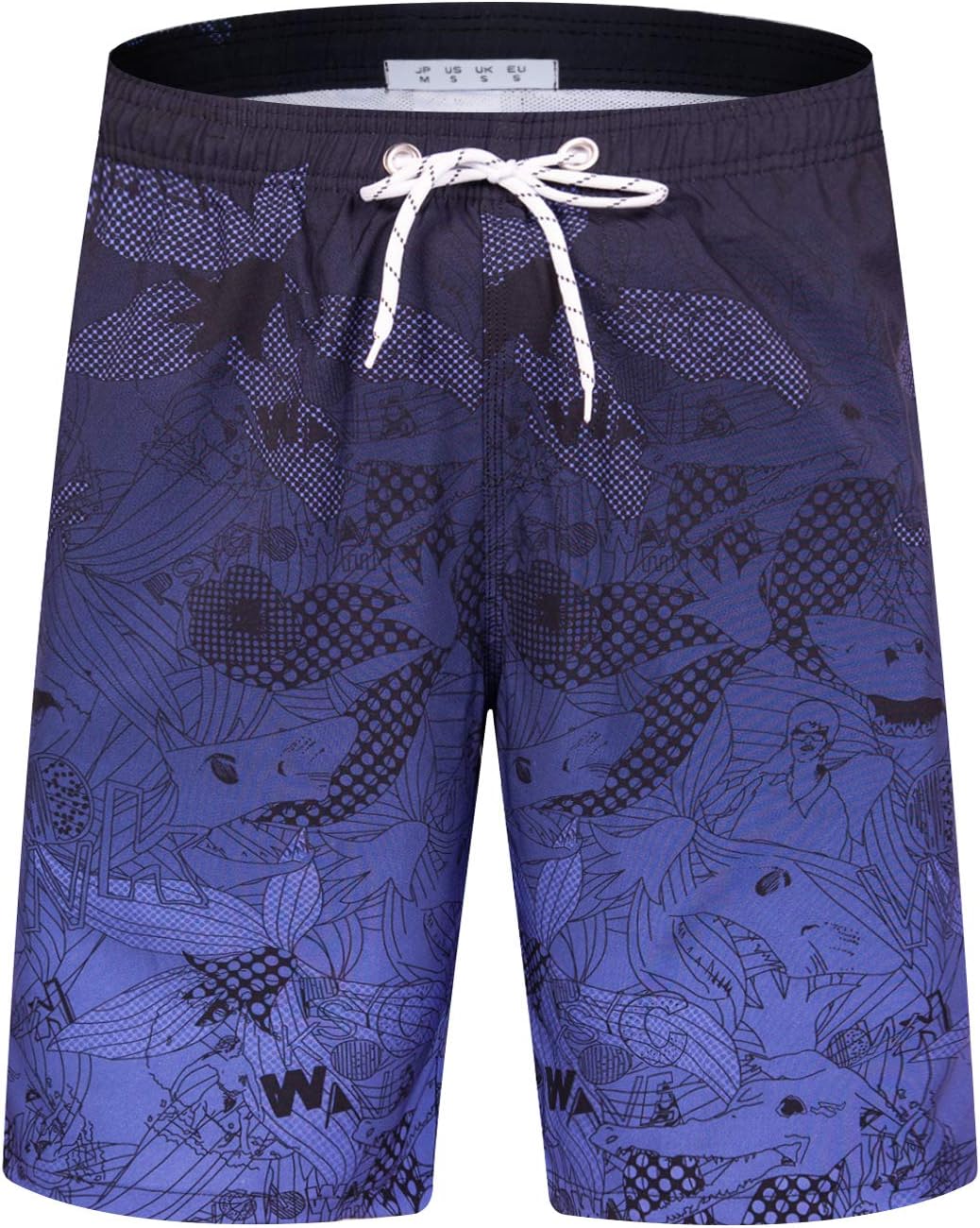 Men's Shorts Swim Trunks Casual Surf Beach Shorts Quick Dry Board Shorts Casual Home Wear Mens Pajamas S-4XL 02