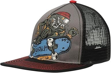 boys flat peak cap