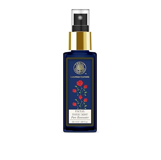 Forest Essentials Facial Toner, Pure Rosewater, 50ml