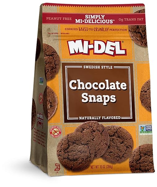 MI-DEL CHOCOLATE SNAP COOKIE – NON GMO CERTIFIED,...