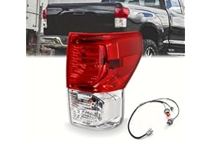 Tail Light Assembly Compatible with 2010 2011 2012 2013 Toyota Tundra Halogen Rear Brake Lamp, Replaces# TO2801165 815500C070