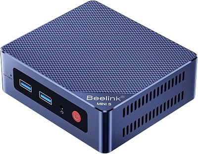 Beelink MINI S12 Mini PC 12th Gen N95 12GB RAM 256GB SSD 4K Dual HDMI