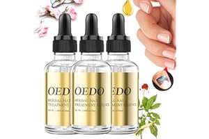 ZITOOP 3PCS OEDO Herbal Nail Treatment Essence, Herbal Nourishing Fingernail, Nail Treatment Oil, Rosabelle Nail Kit, For Weak and amaged Nails