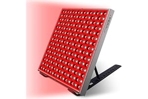 I-THERA-U iTHERAU Red Light Therapy Device 45W Red 225 LEDs Light Therapy Panel, 660nm Red Light and Near Infrared 850nm Suitable for Auxiliary Skin Beauty, Pain Relief of Muscles and Joints