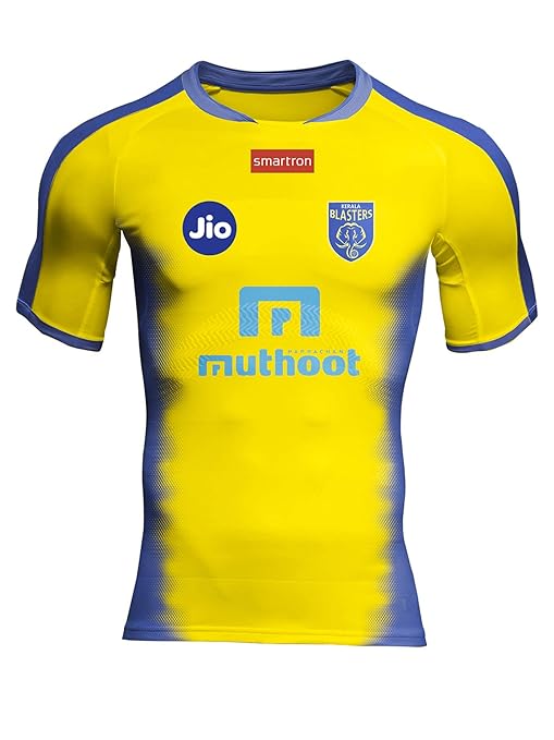 Admiral Kerala Blasters (KBFC) Home Jersey Yellow Amazon.in Sports