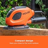 BLACK+DECKER Mouse 55W Detail Sander BEW230-GB 6 Sheets Dust Port view 5