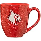 Rico Industries NCAA 16 oz Team Color Laser Engraved Speckled Ceramic Coffee Mug (L Schools)