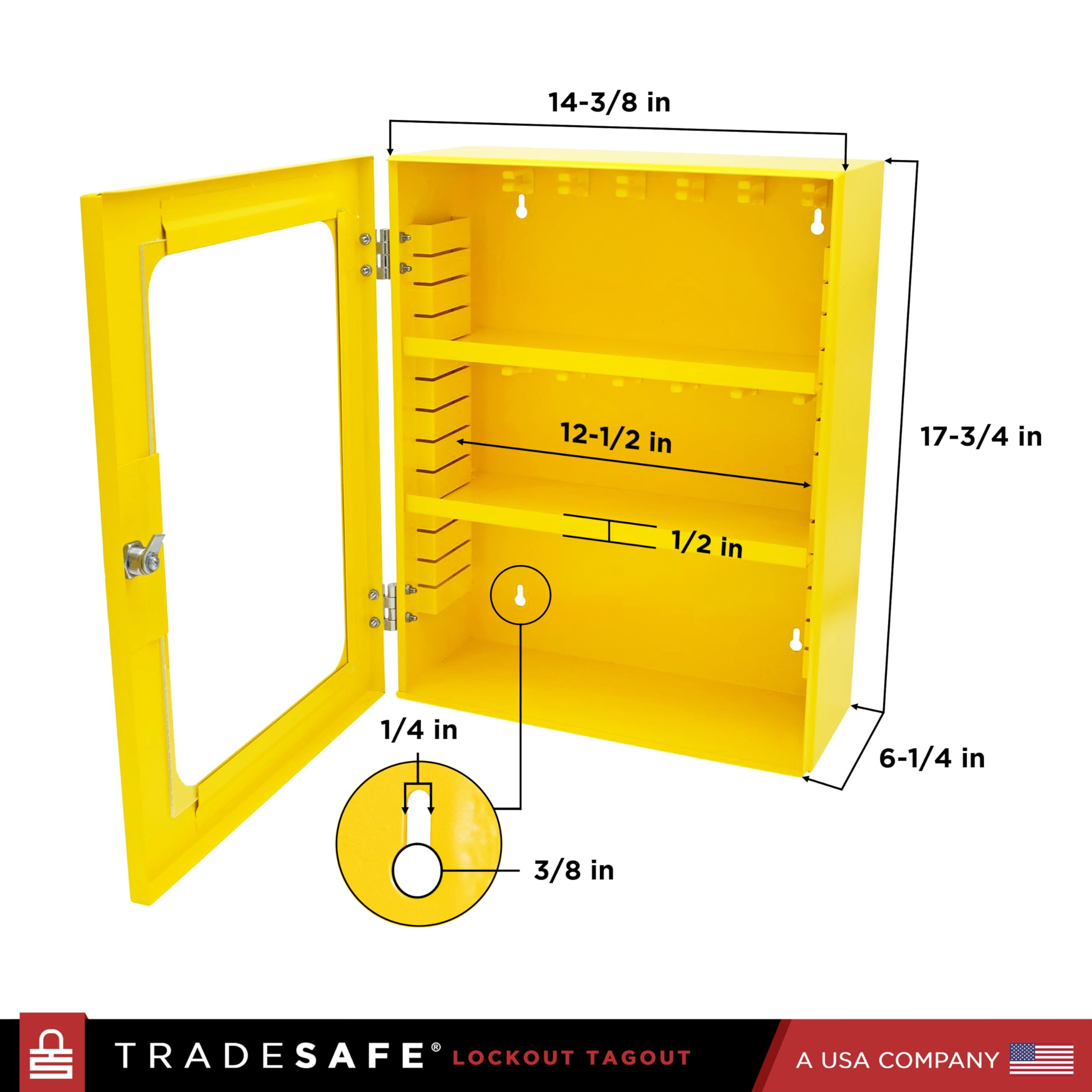Mua TRADESAFE Lockout Tagout Cabinet - 75 Pieces Loto Devices, Loto ...