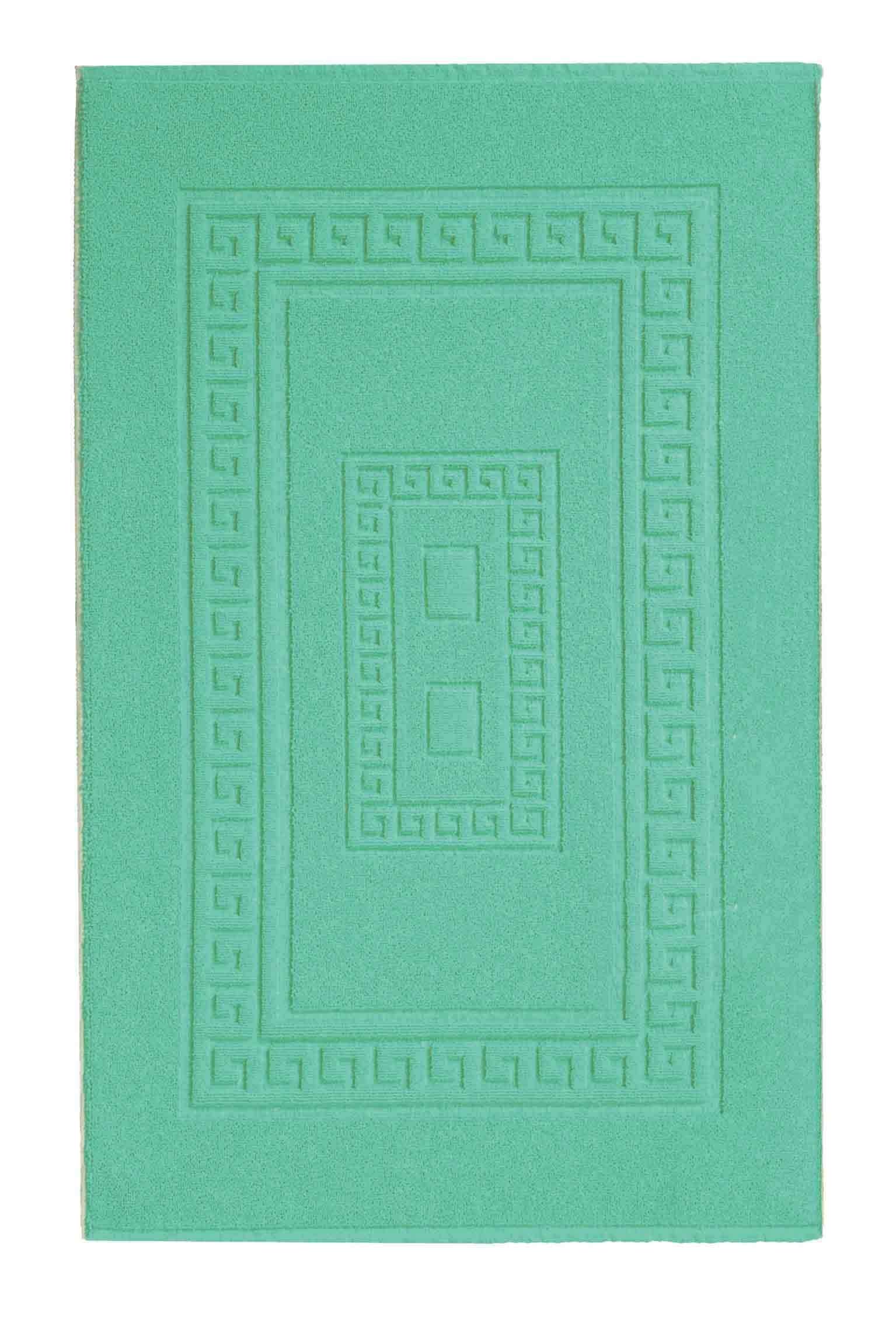 Casatessile Sponge bath mat 60X180 cm. Torino - VERDE ACQUA