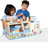 Melissa & Doug Wooden Cool Scoops Ice Creamer Playset FSC Certified 42 pcs view 8