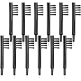 Mudder 12 Pieces Hearing Aid Cleaning Brushes Kits Hearing Aid Amplifier Cleaning Tools with Wax Loop and Magnet Gifts for Relatives and Friends