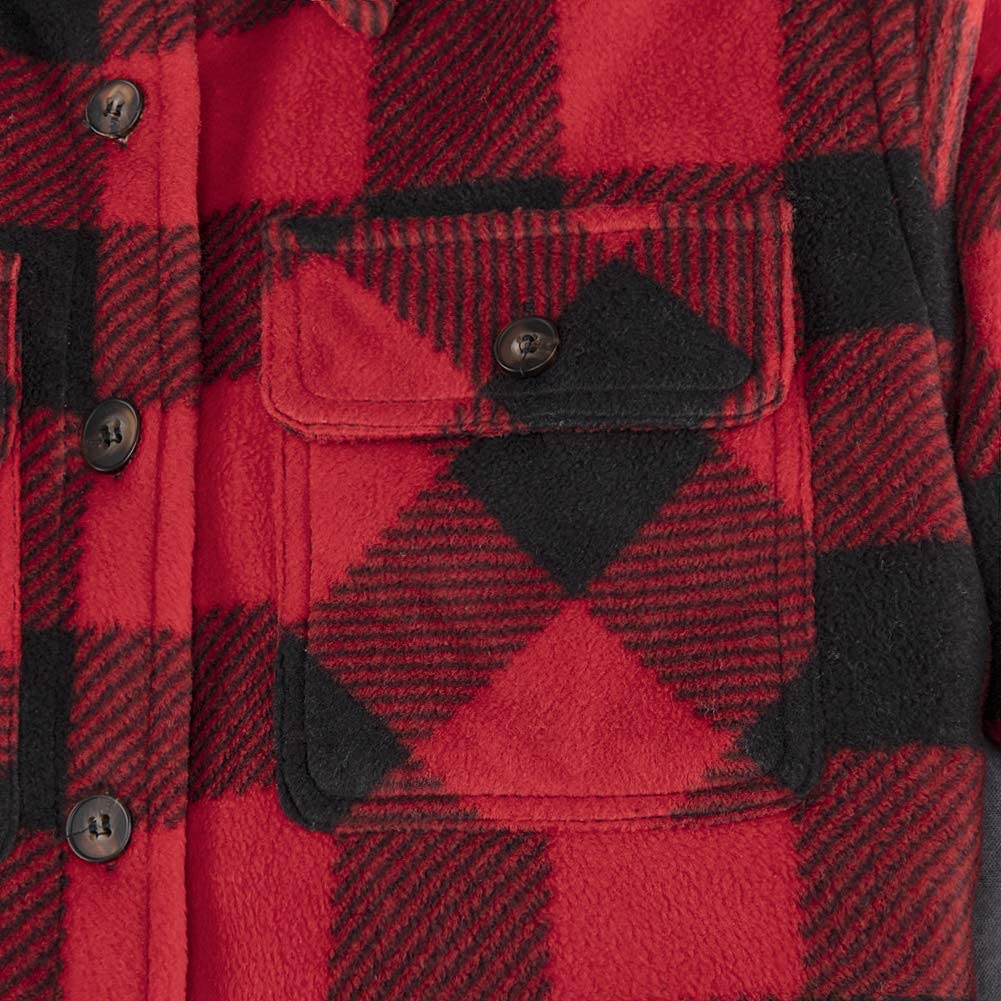 Chaqueta Hombre Leñador Polar Forrado Chiporro | Cuotas Sin Interés