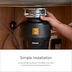 Moen GX50C Disposer Prep Series 1/2 HP Continuous