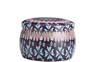 Tea Container, National Style Tinplate Storage Box for Tea Coffee Candy Jewelry, Food Containers Home Kitchen Decor Gift TeaS