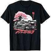 Japanese Car Tshirt Men JDM Japan Street Racing Streetwear T-Shirt