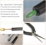 Sourcing Map Foam Tubing 50mm ID 65mm OD 1m Black Handle Grip Insulation view 5