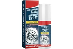 Brake Dust Cleaner - 100ml Automotive Brake Cleaner Spray, Iron Remover for Disc Rotor Hub Rim Wheel Detailing, Long Lasting 