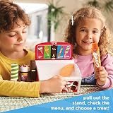 Casdon Walls Ice Cream Freezer Toy Playset 5 Flavours 2+ Pull-Out Stand view 3