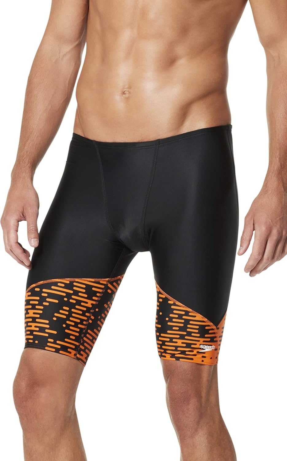 Speedo Men's Swimsuit Jammer ProLT Printed Team Colors Clothing