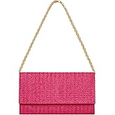 Kseymeir Straw Clutch Purse Shoulder Crossbody Bag Envelope Purse Raffia Handbag for Summer Beach Travel 2026 Trendy | Straw, Summer, Beach, Travel, Trendy