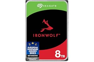 Seagate IronWolf 8TB NAS Internal Hard Drive HDD – 3.5 Inch SATA 6Gb/s 7200 RPM 256MB Cache for RAID Network Attached Storage – Frustration Free Packaging (ST8000VNZ04/N004)