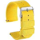 HARFINGTON Nylon Watch Band Durable Nylon Strap for Men, Universal Replacement Canvas Watchband