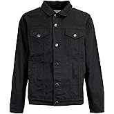 VICTORIOUS Men's Distressed Denim Jacket