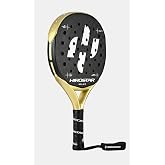 Hirostar Solar 2024 Padel Racquet, Black/Yellow