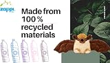 Zappi Co 100% Recycled Plush Bat Toy 13-15cm Soft Cuddly Animal view 6