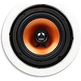 Micca M-6C 2-Way in-Ceiling Round Speaker, 7.6" Cutout Diameter, Whole House Audio, Home Theater, Indoor or Covered Outdoor, 