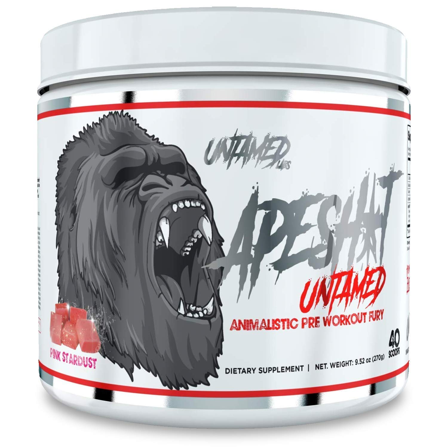Untamed Labs Ape Sh*t, PreWorkout Supplement, Immediate