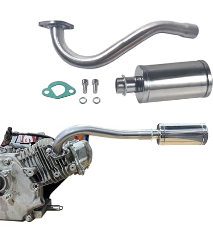 ARSPORT Exhaust Muffler Pipe For TrailMaster MB200-2 Hurricane